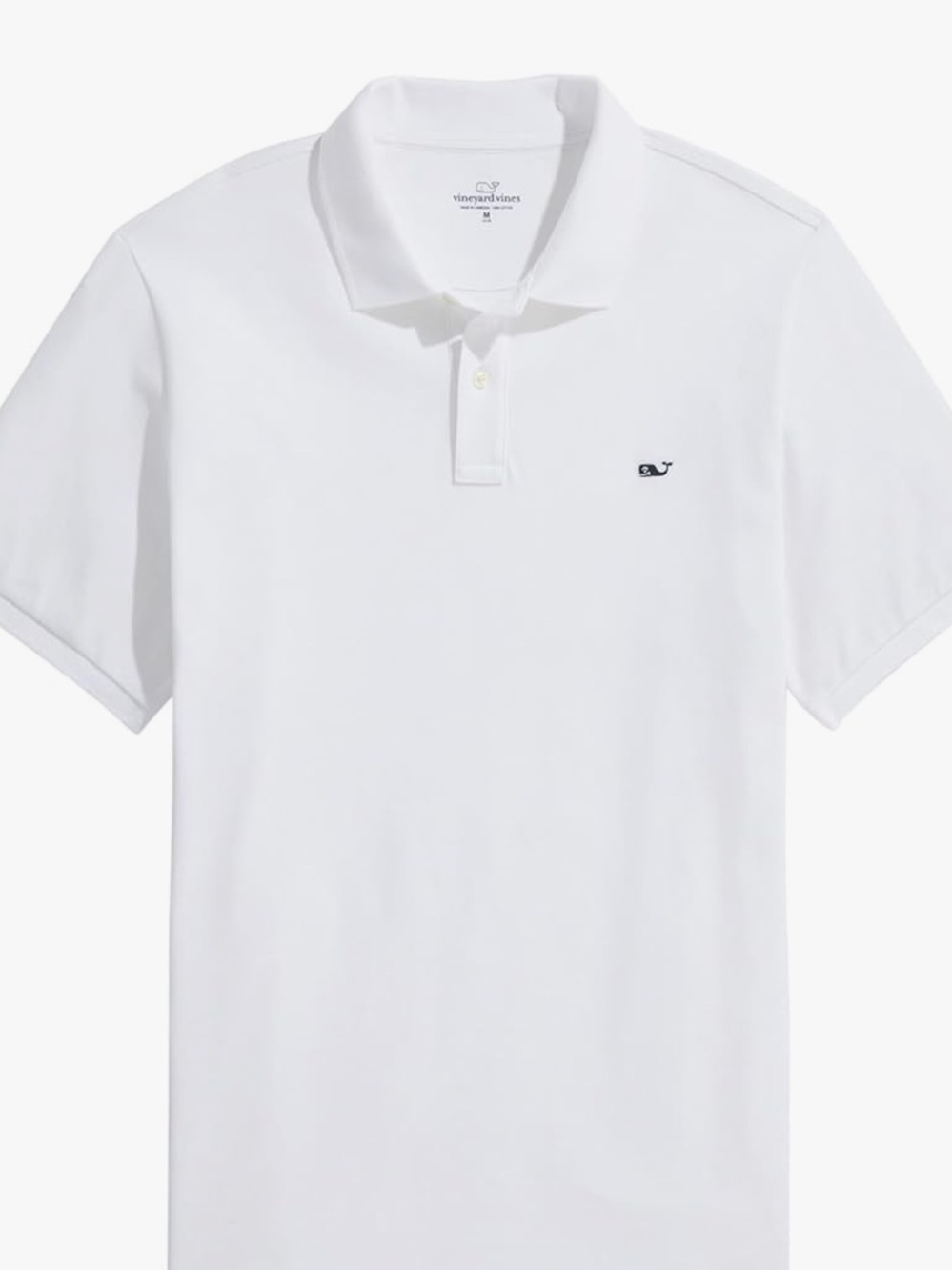 Vineyard Vines Men’s White Heritage Polo